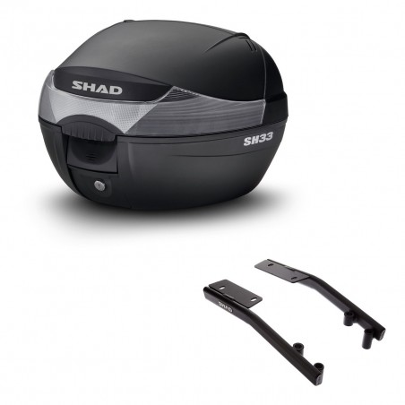 SHAD SH33 trunk + mounting bracket KIT-439673