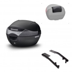 SHAD Baul SH33 + soporte montaje respaldo KIT-439674