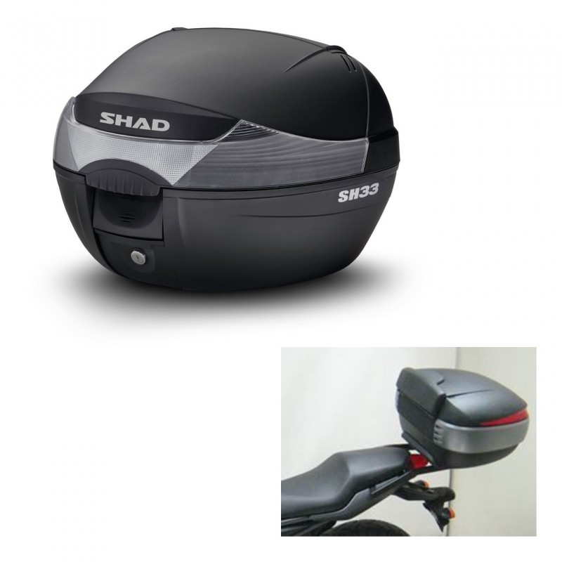 SHAD SH33 trunk + mounting bracket KIT-439686