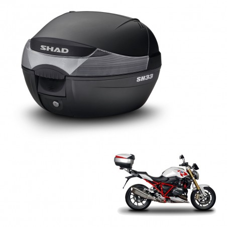 SHAD SH33 trunk + mounting bracket KIT-439696