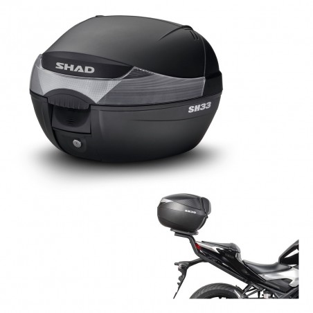 SHAD SH33 trunk + mounting bracket KIT-439739