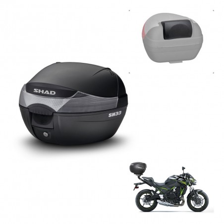 SHAD Baul SH33 + soporte montaje respaldo KIT-439749