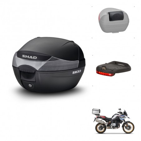 SHAD SH33 trunk + mounting bracket accessories KIT-439797