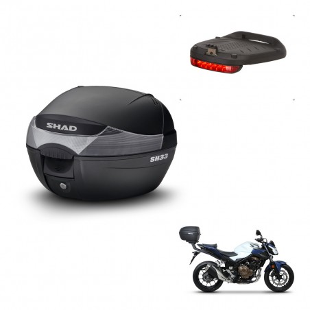 SHAD SH33 trunk + mounting bracket brake light KIT-439803