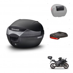 SHAD Baul SH33 + soporte montaje accesorios KIT-439821