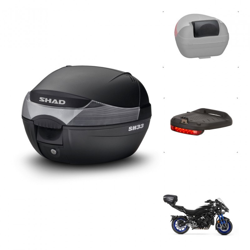 SHAD Baul SH33 + soporte montaje accesorios KIT-439829
