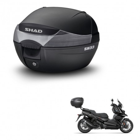 SHAD SH33 trunk + mounting bracket KIT-439846