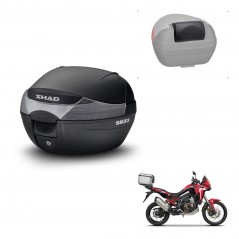 SHAD Baul SH33 + soporte montaje respaldo KIT-439852
