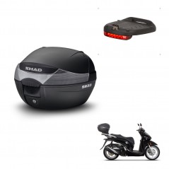 SHAD Baul SH33 + soporte montaje luz de freno KIT-439887