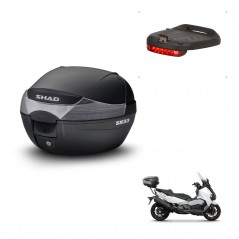 SHAD SH33 trunk + mounting bracket brake light KIT-439915