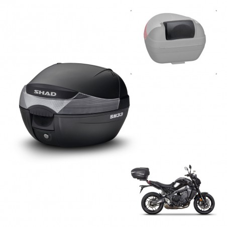 SHAD Trunk SH33 + mounting bracket backrest KIT-439940