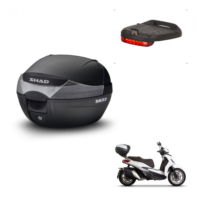 SHAD Baul SH33 + soporte montaje luz de freno KIT-439963