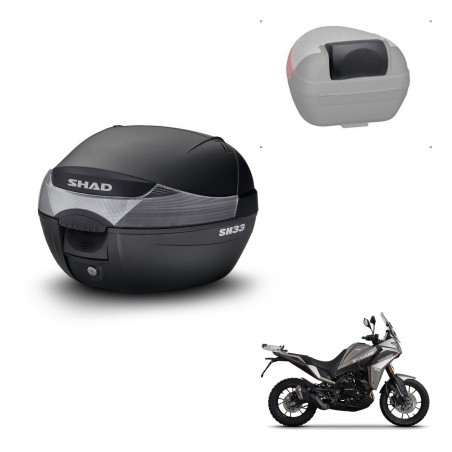 SHAD Baul SH33 + soporte montaje respaldo KIT-439984