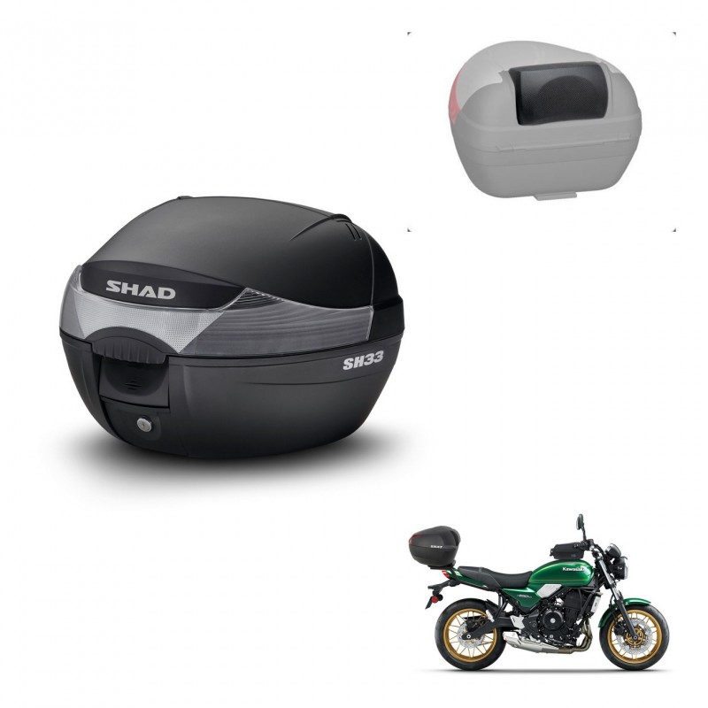 SHAD Baul SH33 + soporte montaje respaldo KIT-439996