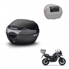 SHAD Baul SH33 + soporte montaje respaldo KIT-440012