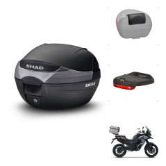 SHAD Baul SH33 + soporte montaje accesorios KIT-440013