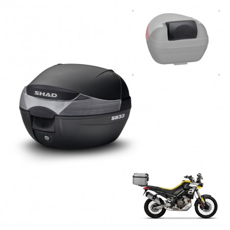 SHAD Trunk SH33 + mounting bracket backrest KIT-440032