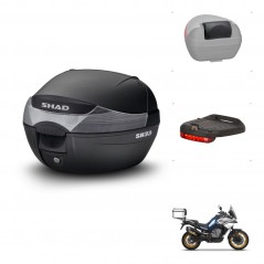 SHAD Baul SH33 + soporte montaje accesorios KIT-440045
