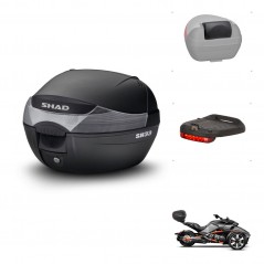 SHAD Baul SH33 + soporte montaje accesorios KIT-440049