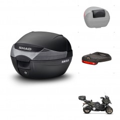 SHAD Baul SH33 + soporte montaje accesorios KIT-440053