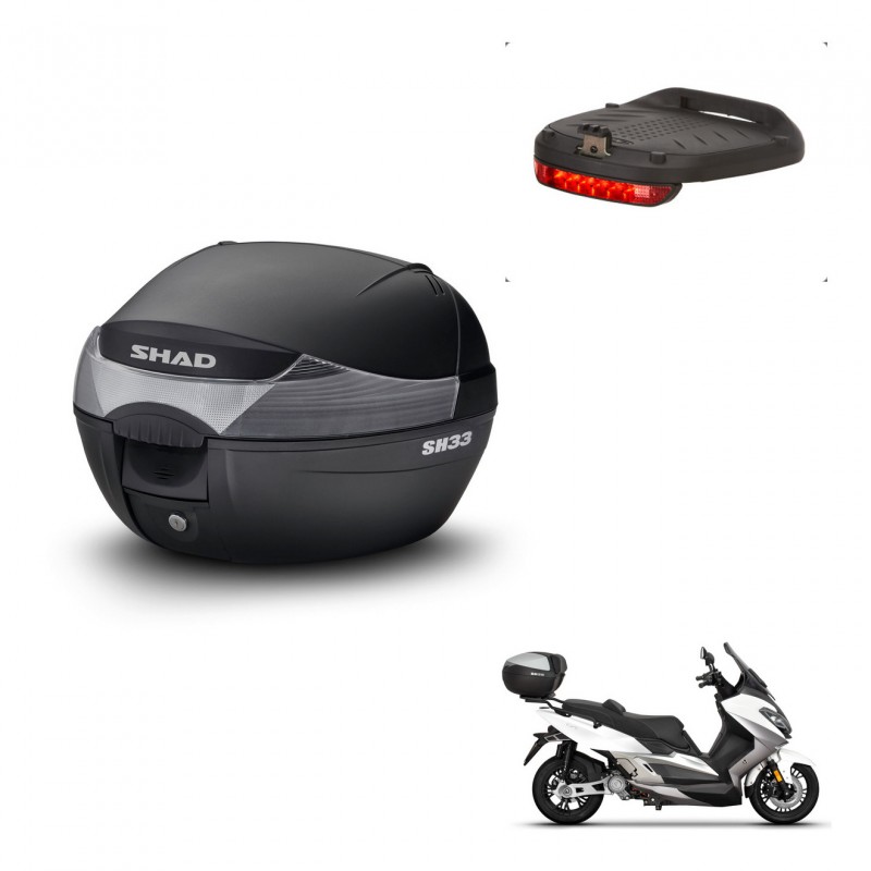 SHAD SH33 trunk + mounting bracket brake light KIT-440083