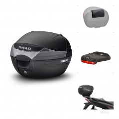 SHAD Baul SH33 + soporte montaje accesorios KIT-440093
