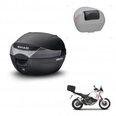 SHAD Baul SH33 + soporte montaje respaldo KIT-440096