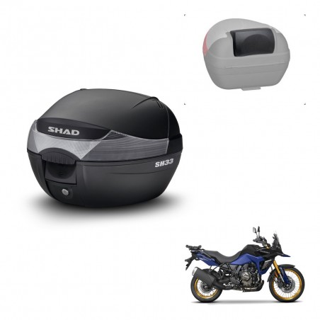 SHAD Trunk SH33 + mounting bracket backrest KIT-440136