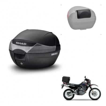 SHAD Trunk SH33 + mounting bracket backrest KIT-440164