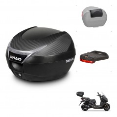 SHAD Baul SH34 + soporte montaje accesorios KIT-440189