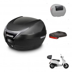 SHAD Baul SH34 + soporte montaje accesorios KIT-440193
