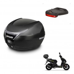 SHAD Baul SH34 + soporte montaje luz de freno KIT-440199