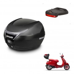 SHAD SH34 trunk + mounting bracket brake light KIT-440211