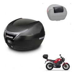 SHAD Baul SH34 + soporte montaje respaldo KIT-440216