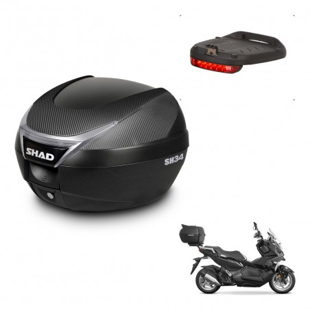 SHAD SH34 trunk + mounting bracket brake light KIT-440231