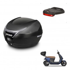 SHAD Baul SH34 + soporte montaje luz de freno KIT-440239