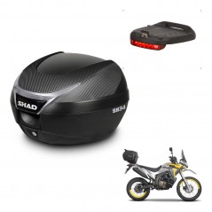 SHAD Baul SH34 + soporte montaje luz de freno KIT-440259
