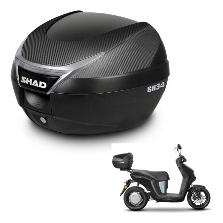 SHAD SH34 trunk + mounting bracket KIT-440262