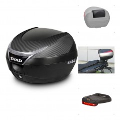 SHAD Baul SH34 + soporte montaje accesorios KIT-440273