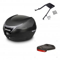 SHAD Baul SH34 + soporte montaje luz de freno KIT-440283