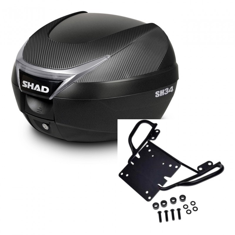SHAD SH34 trunk + mounting bracket KIT-440290