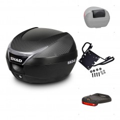 SHAD Baul SH34 + soporte montaje accesorios KIT-440293