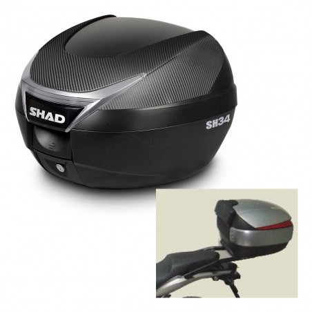 SHAD Baul SH34 + soporte montaje KIT-440306