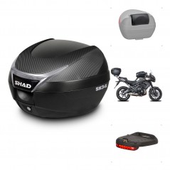 SHAD Baul SH34 + soporte montaje accesorios KIT-440349