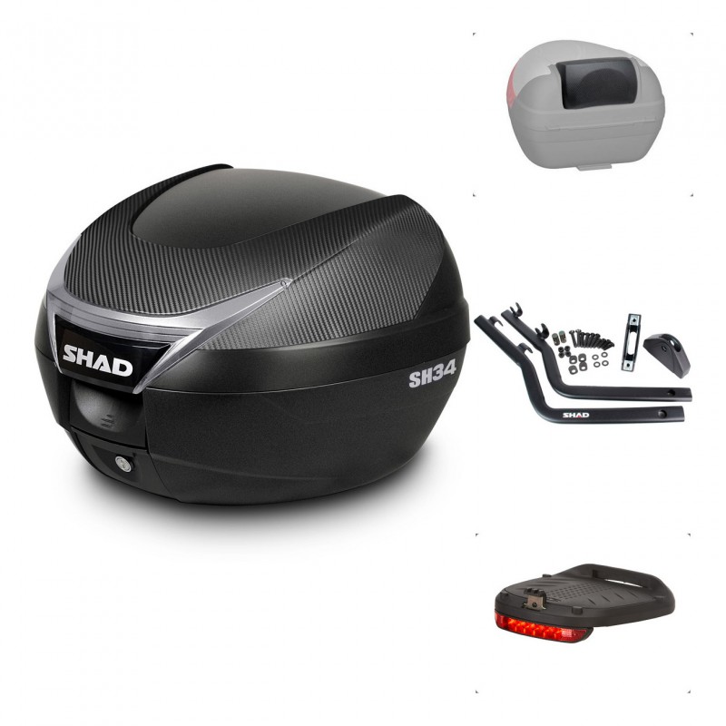 SHAD SH34 trunk + mounting bracket accessories KIT-440385