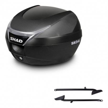 SHAD SH34 trunk + mounting bracket KIT-440386