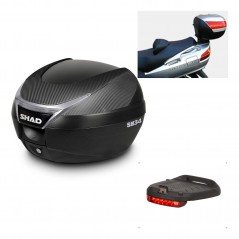 SHAD Baul SH34 + soporte montaje luz de freno KIT-440399