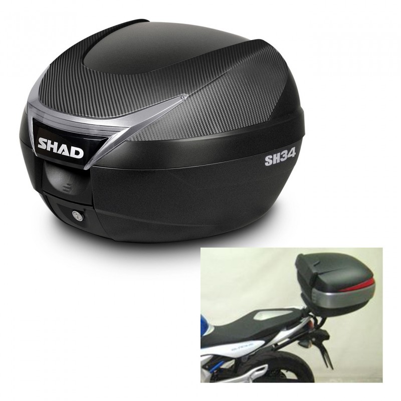 SHAD Baul SH34 + soporte montaje KIT-440410
