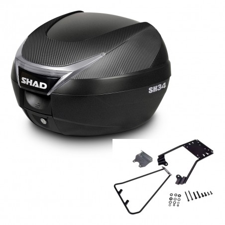 SHAD Baul SH34 + soporte montaje KIT-440418