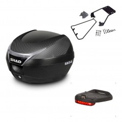 SHAD Baul SH34 + soporte montaje luz de freno KIT-440419